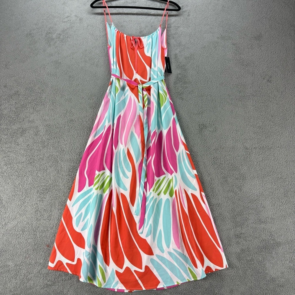 NWT Natori Papillon Vibrant Multicolor Maxi Dress